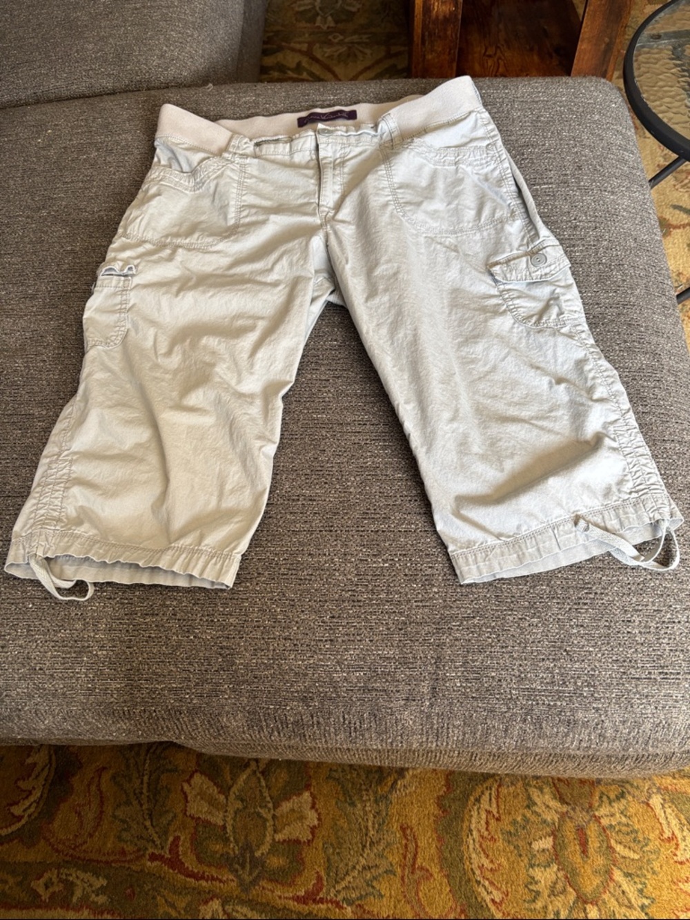Cargo Capris - Knee Length Utility Shorts